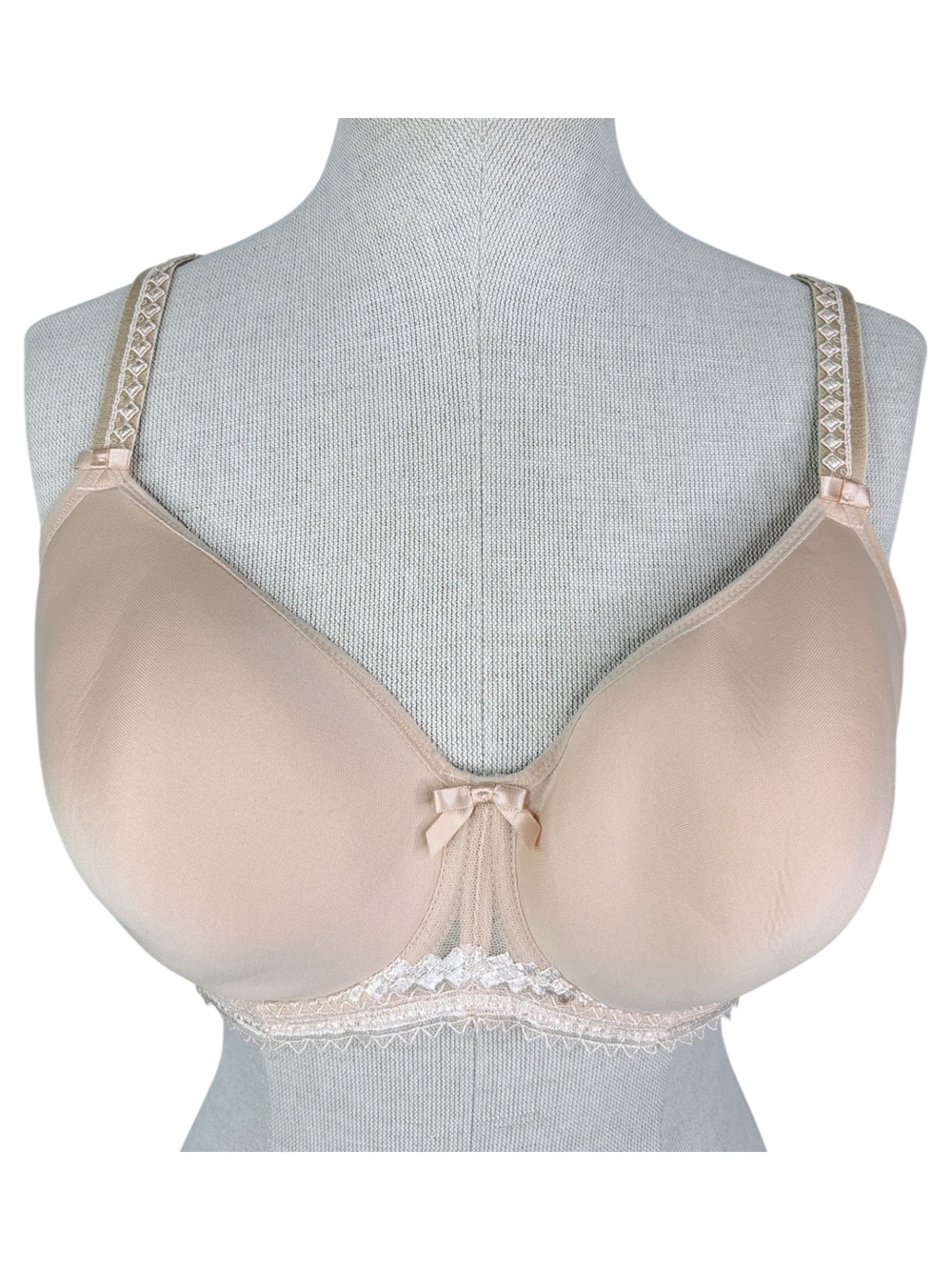 Fantasie Rebecca T-Shirt Bra sz 34G (US) / 34F (UK) * Nude Beige Tan Neutral
